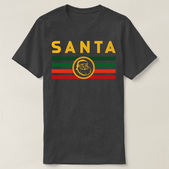 Camiseta Retro Santa (Diseño del anverso)