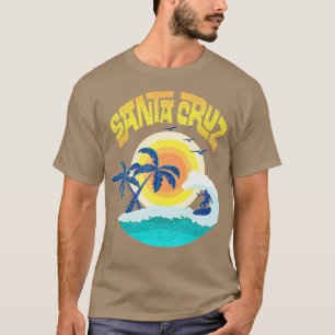 Camiseta Retro Santa Cruz California Vintage Santa Cruz