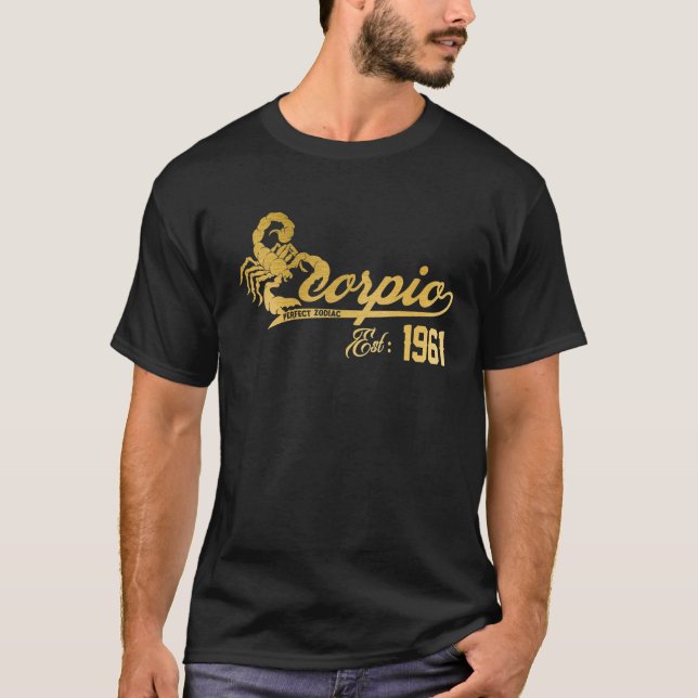 Camiseta Retro Scorpio 1961-60 Años Jueves Día 60 (Anverso)