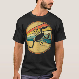 Camiseta Retro Scorpio Gift Vintage Scorpion