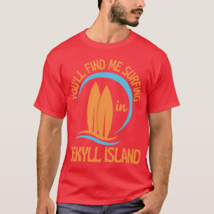 Camiseta Retro Setentas Me Encontrarás Surfeando en Isla Ge