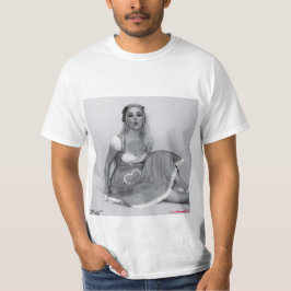 Camiseta Retro Sexy Vintage Pinup Heidi