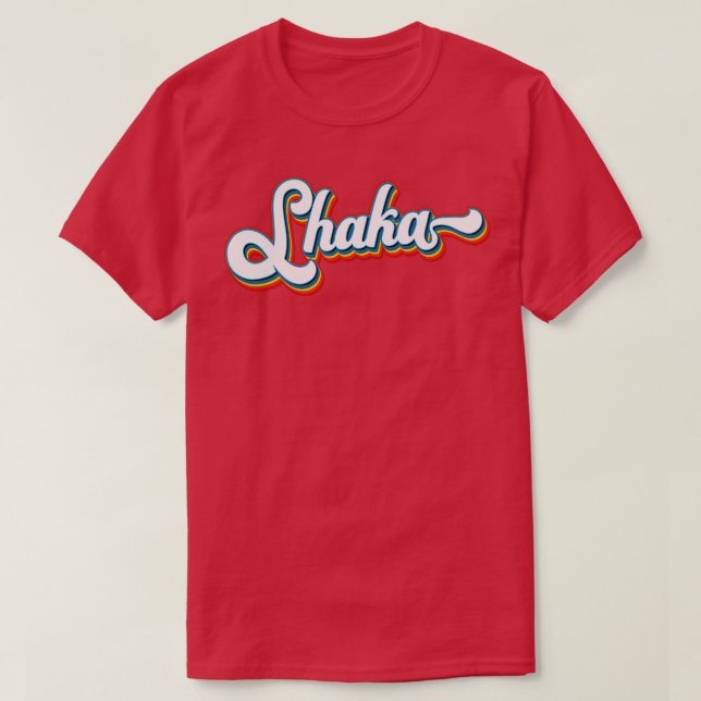 Camiseta Retro Shaka Hang Loose (Diseño del anverso)