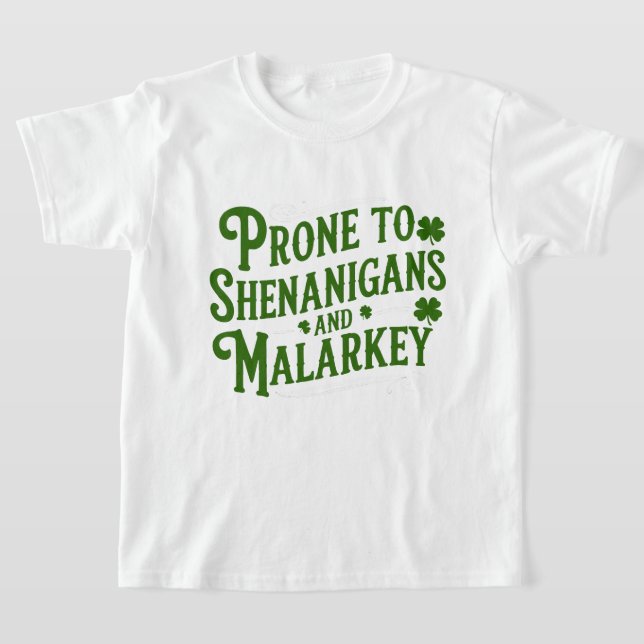 Camiseta Retro Shenanigans & Malarkey Humor irlandés (Distribución)