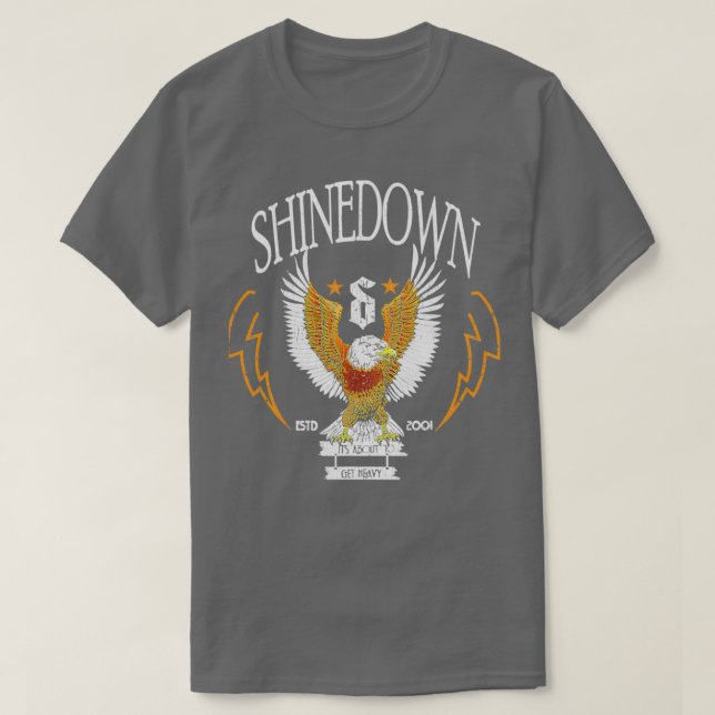 Camiseta Retro Shinedowns Memes Cosplay Design Arts Rock Mu (Diseño del anverso)