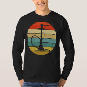 Camiseta Retro Shisha Hookah Steam Tobacco Smoke