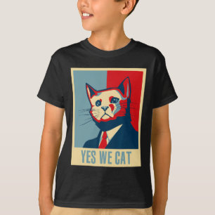 Camiseta Retro Sí Gatito Funny Dueño del Mascota Gato Lover