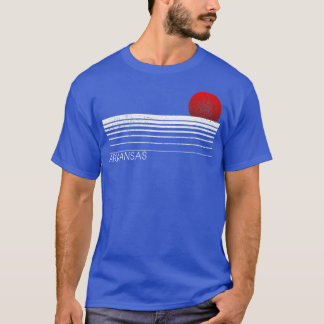 Camiseta Retro simple Arkansas Sunset TShirt