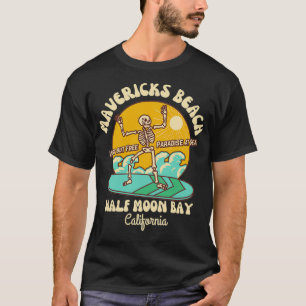 Camiseta Retro Sixties Mavericks Beach Half Moon Bay Califo