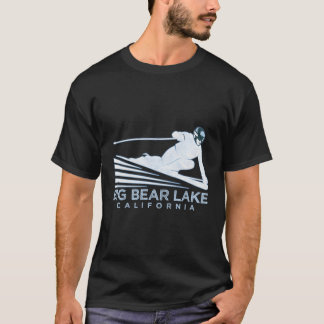 Camiseta Retro Ski Big Bear Lake Ca Ilustracion Vintage Sn