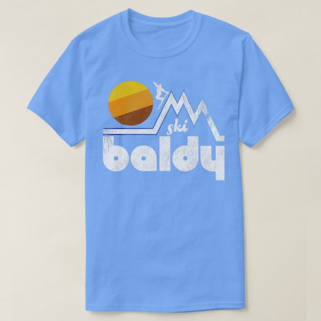 Camiseta Retro Ski Mt Baldy (Diseño del anverso)