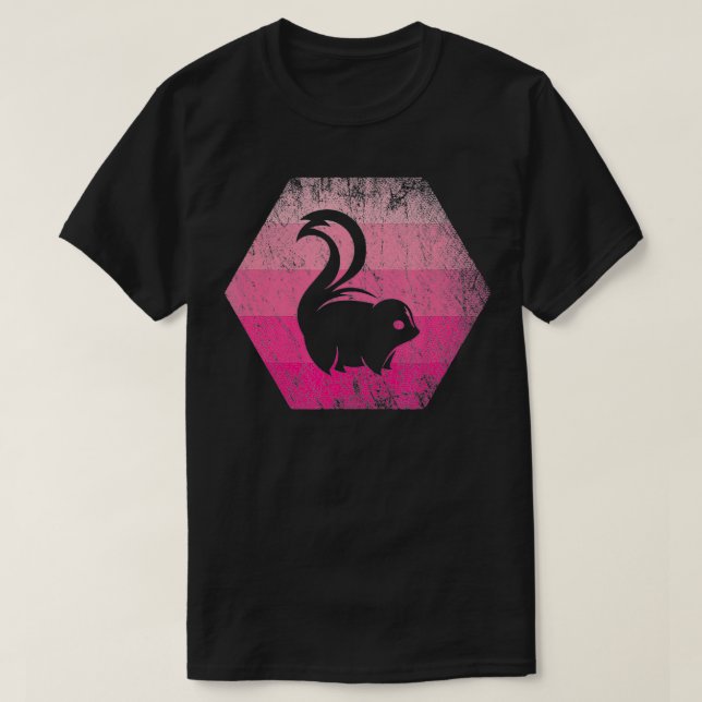 Camiseta Retro Skunk (Diseño del anverso)