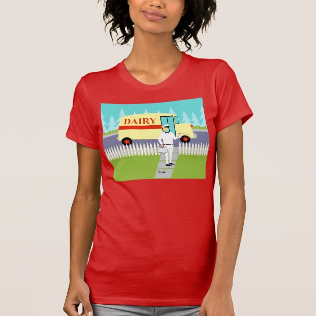 Camiseta Retro Small Town Milkman (Anverso)