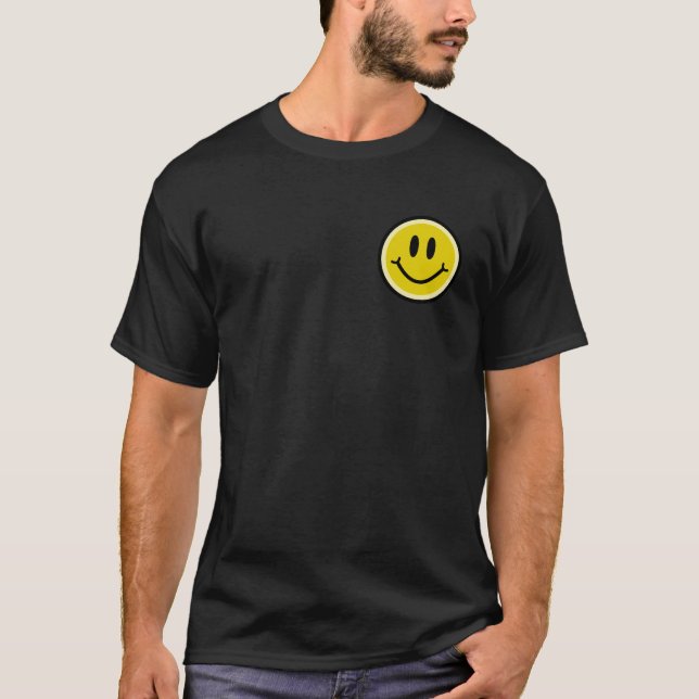Camiseta Retro Smiley Face - Vibe de los 90 (Anverso)
