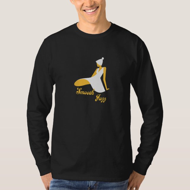 Camiseta Retro Smooth Jazz Music (Anverso)