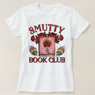 Camiseta Retro Smutty Book Club Oscuro Romance Smut Lover
