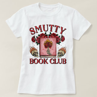 Camiseta Retro Smutty Book Club Oscuro Romance Smut Lover