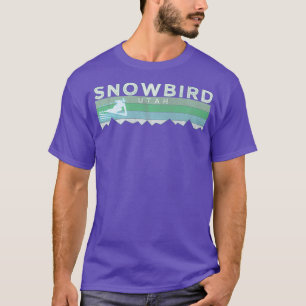 Camiseta Retro Snowbird Utah con problemas para esquiar Pre