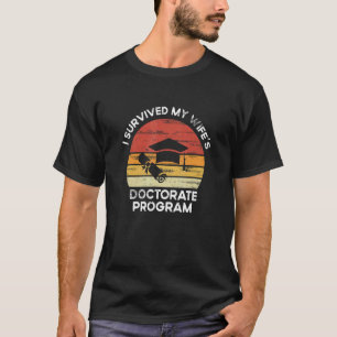 Camiseta Retro sobreviví al programa de doctorado de mi esp