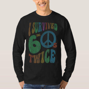 Camiseta Retro SOBREVIVIÓ A Mis SESENTA DOS VECES 70º cumpl