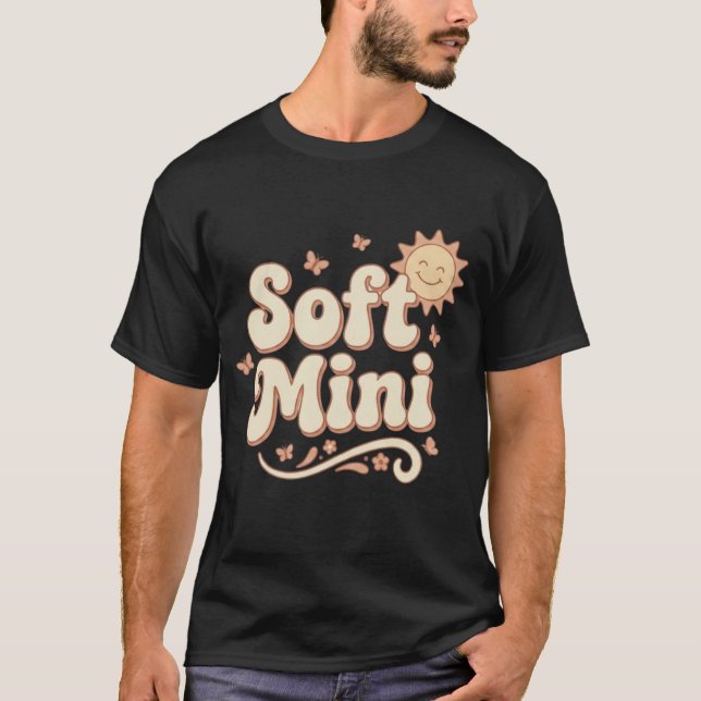 Camiseta Retro Soft Mini para niños pequeños (Anverso)