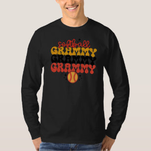 Camiseta Retro Softball Grammy Softball Mom Grammy Mothers