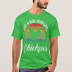 Camiseta Retro Sólo un Chica que ama a los criadores de gal