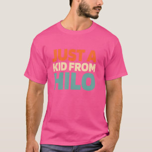 Camiseta Retro Solo Un Niño De Hawaii Hilo Vintage American