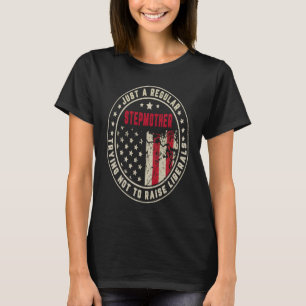 Camiseta Retro Sólo Una Madrastra Regularmente Levanta La I