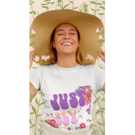 Camiseta Retro Sólo Volar Groovy Vintage Floral Colorida