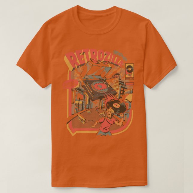 Camiseta Retro Soundzilla (Diseño del anverso)