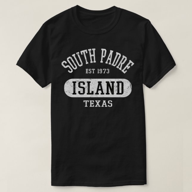 Camiseta Retro South Padre Island TX (Diseño del anverso)