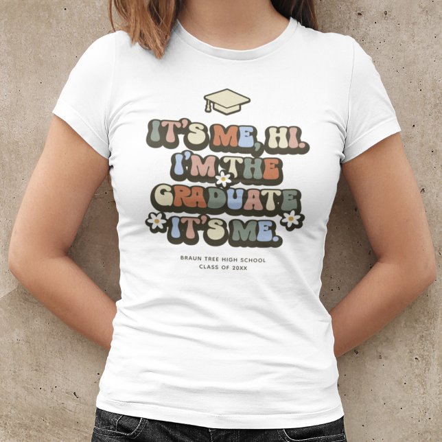 Camiseta Retro soy el graduado, soy yo la graduación (Subido por el creador)