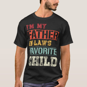 Camiseta Retro Soy El Hijo Predilecto De Mi Suegro D