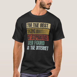 Camiseta Retro Soy Lo Mejor Que Encontré Mi Hermano Partero