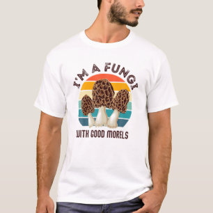 Camiseta Retro SOY UN FUNGI CON BUENOS MORELOS - Gracioso M