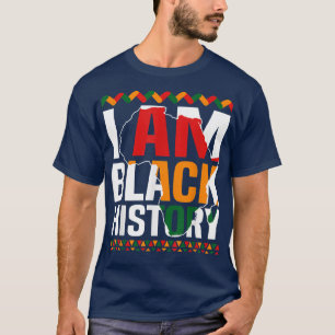 Camiseta Retro Soy Un Mes De Historia Negra Afroamericano P