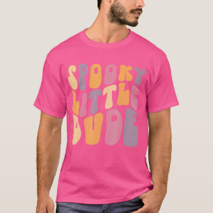 Camiseta Retro Spooky Little Dude Boy Halloween Spooky Se