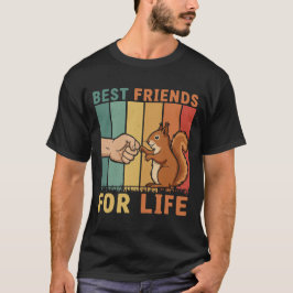Camiseta Retro Squirrel Bestie - Fiebre de Puño para siempr