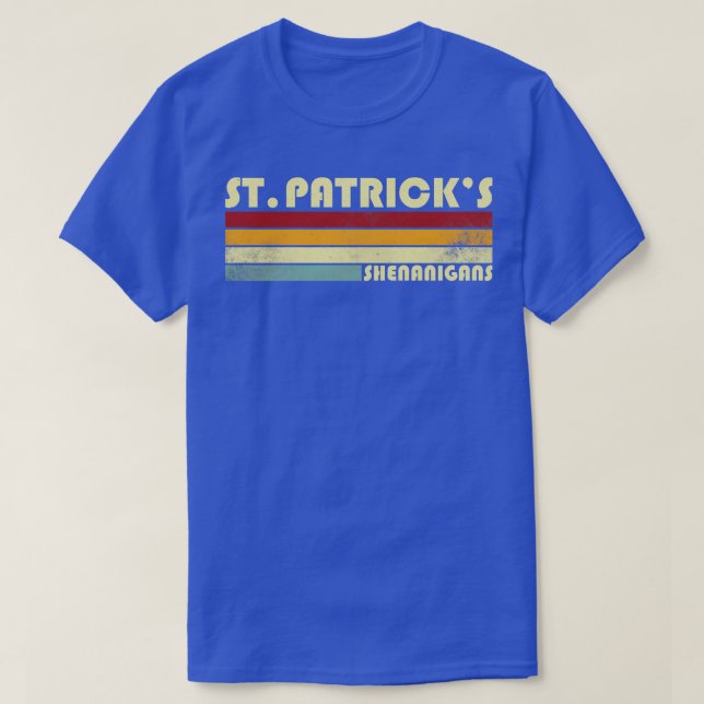 Camiseta Retro St Patricks Shenanigans (Diseño del anverso)