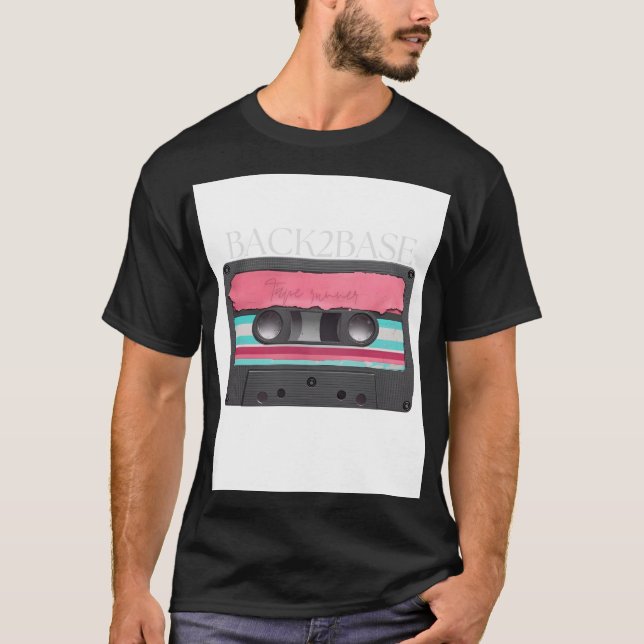 Camiseta Retro streetwear Unisex T-shirt Neon 80s (Anverso)