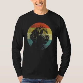 Camiseta Retro Style Goldendoodle Dog