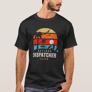 Camiseta Retro Style Retirement Gag Idea Retirada Dispatía