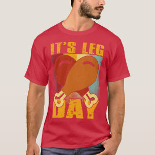 Camiseta Retro su Día de la Pierna Divertido Día de Acción 