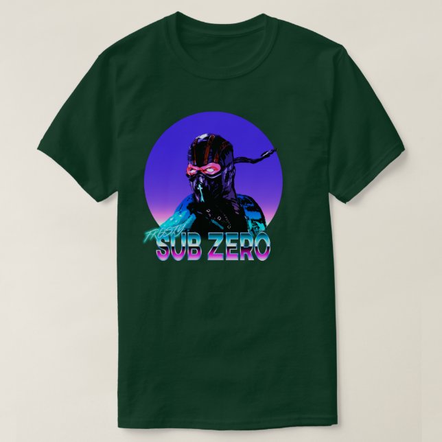 Camiseta Retro subcero (Diseño del anverso)
