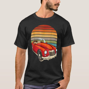 Camiseta Retro Sun W Tuning & Gaming Oldtimer Car Enthusias