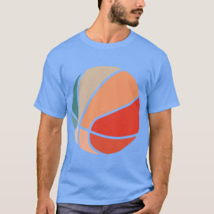 Camiseta Retro Sunset Basketball Colorous