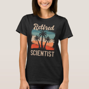 Camiseta Retro Sunset Beach Retirement Quote Retirado