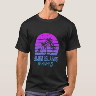 Camiseta Retro Sunset Bimini Islas Bahamas Vintage de Veran