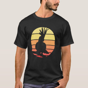 Camiseta Retro Sunset Bird Lover Parro